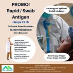 Pemeriksaan Swab Test Antigen Di Klinik Fikri Medistra / dr. Rany Kota Bandung